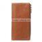 QIALINO New Products Genuine Leather Wallet Case For iPhone 6 mens wallets brand names with card holder for iphone 7 phone