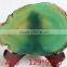 Wholesale Natural Green Agate Slice Polished Green Agate Slab