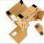 google cardboard with Diameter 25mm focal length 45mm arcylic biconvex lens