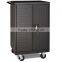 tablet+laptop+chromebook security storage and charging cart