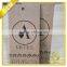 Customized Hang Tag Garment Tags Kraft Paper Tag