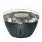 Outdoor stainless steel battery operated no smoke bbq charcoal grill kitchen machine