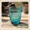 embossed glass tumbler thick rustic wine tumbler glass