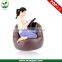 wholesale PU bean bag / comfort arm chair bean bag indoor&outdoor