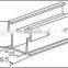 JY-2045|U-shape groove track roller bearings|Aluminum alloy roller track|Srorage system transfer conveyor roller