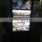 55' indoor marketing advertising lcd double side touch screen popular in brand chains shop