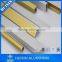 Anodized/powder coated aluminum tube/pipe rectangular aluminum profiles