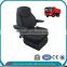 Custom air ride truck seats with weight adjustment