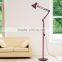 Telescopic desk lamp retractable LED metal reading lamp with 2700K