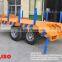 Semi-Trailer Type and Steel Material Low Bed Excavator Trailer