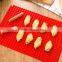 New product silicone red pyramid shaped Silicone Baking mat