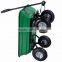 Garden Dump Cart Dumper Wagon Carrier Utility Wheelbarrow Air Tires Heavy Duty