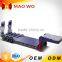 3 axles extendable low bed semi trailer/telescoping container trailers for sale