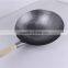 Cookware Single Wooden Handle Induction Cooker Flat Bottom Wok