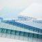4-18mm UV-protection red polycarbonate hollow sheet