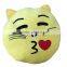 Fashion home use emoji cushion