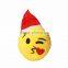 Wholesale Lastest High Qulity Plush Cotton Fabric Christmas Emoji Pillow