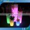 Outdoor Drain Away Water RGB Colorful Light up Flower Pot