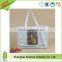 Promotional customized natural recycled cotton tote eco shopper bags