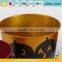 Garden Unique Powder Coated Iron Coloured Plant Pots Colourful Plant Pots