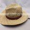 2017 School Straw Hat With Band