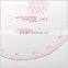 kearing brand hip curve 3 in 1 ruler armhole&hip curve ruler,fashion design ruler#6503