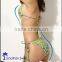 2017 Women's Sexy Tassel Nylon Spandex Triangle Bikini Swimsuits.