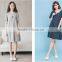 2017 Summer New Design Hidden Breast Feeding Maternity Nursing Dress Mother and Baby Set Maternal Clothing