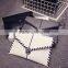 DY0136Z Europea Fashion Ladies pu Leather Knitted Clutch Bag