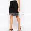 Fashion Ladies Office Uniform Design Tie Waist Pencil Skirt