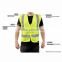 High quality roadway protective orange mesh safety vest