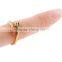 Gold /Silver Plated Adjustable Ring Arrow Wrap Rings Women Jewelry