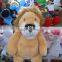 Yangzhou toy factory supply plush happy golden lion toys