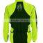 Reflective Windbreaker Men Biker Jacket With Polar Fleece