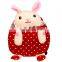 Yellow color Kids Favorite Toys Stuffed Rabbit Backpack