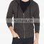 Oversized zip up hoodie marled zipper hoodie men