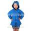 PUKR17007 High Quality Jacket Children PU Waterproof Windbreaker For 2-10 Year