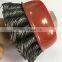 Twist knob cup brush/Cup brush knot-twisted wires