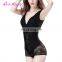 Drop Shipping Oem black slimming Nylon v neck underwear body shaper for women walmart