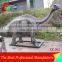 Outdoor Equipment Life-size Fiberglass Dinosaur Statues for Sale
