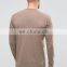 Wholesale OEM Mens Blank Tshirt No Label 100% Cotton Long Sleeve T Shirts