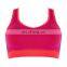 High quality fashionable design customed ladies athletic push up sports bra#1528