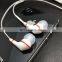 Cheap  flat cable earphone with mic