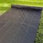 garden ground cover stop grass growing polypropylene woven weed mat / weed barrier fabric cloth