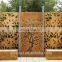 Cheap laser cutting decorative garden screen wall art