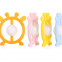 Colorful Baby TPE Silicone Teethers And Rings For Baby Accessories