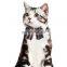 Top grade British style classic striped cat collar collar pet collar