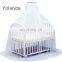 Hot sell 100% polyester collapsible mosquito net for crib