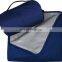 Custom Plush Fleece Waterproof Down Camping Blanket for Outdoor Picnic