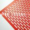 Low price Q345 mild steel perforated metal sheet panels with oval holes